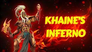 How to Paint MOLTEN SKIN (Avatar of Khaine) – Fluorescent Inks + Contrast Paint Guide #aeldari