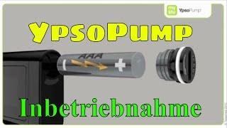 YpsoPump Inbetriebnahme der Insulinpumpe YpsoPump mylife Diabetescare 01