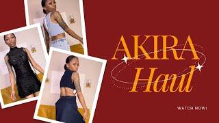 Akira Haul | Try On Haul | Roxanne Cliche