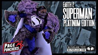 McFarlane Toys Page Punchers Superman: Ghosts of Krypton Platinum Edition Earth-2 Superman Figure