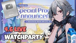   4.6 Live Watchparty! + Unboxing Silver Play Button!!!