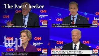 Fact-Checking the January Democratic debate | The Fact Checker