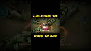 KEMASUKAN ALICE R7! MOBILE LEGENDS