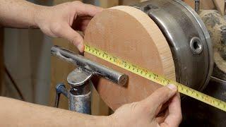 Wood turning - Crafting a Practical Beechwood Plate