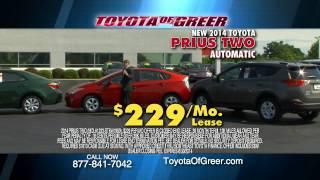 Toyota of Greer | Save In Greer | Summer Sales Event June 2014