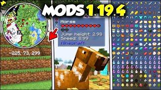 PACK DE MODS ESENCIALES 1.19.4 y 1.19.3️ Mini Mapa, JEI, Backpacks y Mas para Minecraft