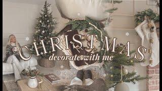 Christmas Decorate With Me 2024 | Decorating The Christmas Tree 