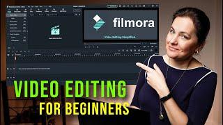 WONDERSHARE FILMORA 11 | Video EDITING TUTORIAL for BEGINNERS to get you started!