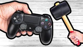 25 WAYS To Break A PS4 Controller  