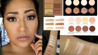 NYX HIGHLIGHT & CONTOUR PRO PALETTE & NYX CONCEAL, CORRECT, CONTOUR PALETTE First Impressions