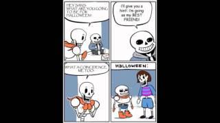 Undertale Halloween(Undertale comic)