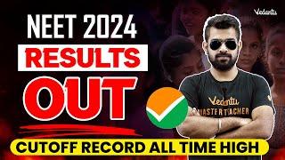 NEET 2024 Results Out Now !! Cutoff Record all time HIGH  Shimon Sir