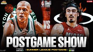 LIVE: Celtics vs. Heat Summer League Postgame Show | Garden Report