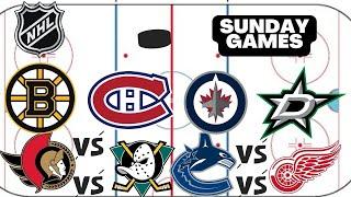 NHL Predictions Today! 12/01/24 FREE PICKS and Betting Tips