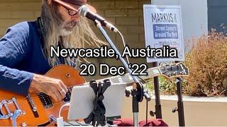 ‘Stupid Money’ - busking in Newcastle, Australia