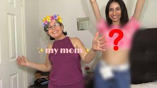 my mom picks out my outfits !