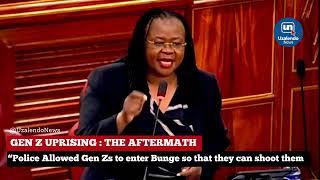 Police Lured Gen Zs To Parliament To Shoot Them -- Senator Catherine Mumma