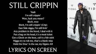 BlocBoy JB - Still Crippin (Lyrics on screen)