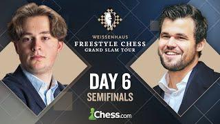 Freestyle Chess Grand Slam Weissenhaus: Magnus vs. Vincent & Fabiano vs. Sindarov! Semifinal Games 2