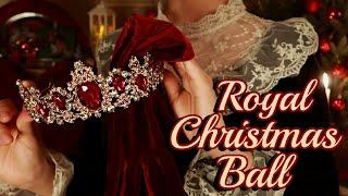 ASMR | Preparing My Princess for the Royal Christmas Ball  (Hair, Makeup, Music) {layered sounds}