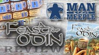 A Feast for Odin (Z-Man) Review by Man Vs Meeple
