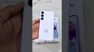 Samsung Galaxy A55 5G Ice Blue Unboxing & First Look!