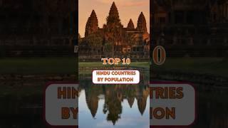 Top 10 Countries with the Most HINDUS in the World | SHOCKING Stats!