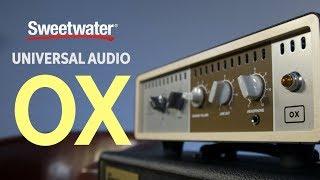 Universal Audio OX Reactive Amp Attenuator with Speaker Modeling Demo