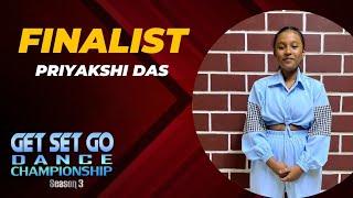 PRIYAKSHI DAS DIMAPUR FINALIST | GET SET GO DANCE CHAMPIONSHIP SEASON 3 | DANCING MASK ASSAM