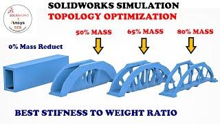  Solidworks Simulation Topology Optimization | Generative Design