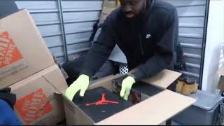 A Box Full Of Jordans & A PS5 found in abandoned storage unit | #StorageWars