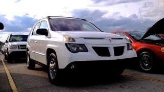 2003 Pontiac Aztek Start Up, Quick Tour, & Rev With Exhaust View (Fugly) - 87K