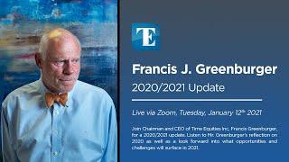 Francis Greenburger 2021 Update