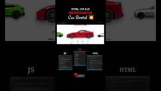 Responsive #car #webdesign #webdevelopment #responsivewebdesign #html #css #javascript #portfolio