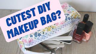 Is this the Cutest Makeup Bag to Sew? - Full Step by Step Tutorial