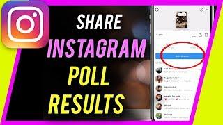 How to SHARE Results From Instagram Poll