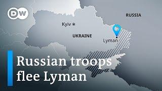 Ukraine retakes key city in region Putin annexed | DW News