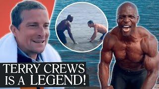 Bear Grylls and Terry Crews' FREEZING Ice Swim! ️