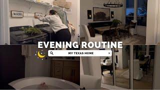 Cozy Night Time Alone | MY NEW NIGHT TIME ROUTINE to help lose weight + LAUNDRY ROOM SET UP