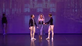 SWAN LAKE ACT 3 MARGARITA FERNANDES, ANTONIO CASALINHO aged 15 & 17, GIELGUD PRODUCTION  2020