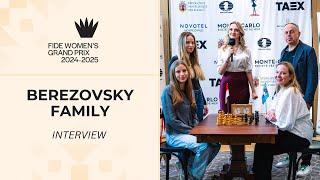 Family Berezovsky interview, IM Igor, Svetlana, Jessica,and Fiorina | Round 8