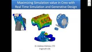 Dr. Andreas Vlahinos webinar about Additive Manufacturing and Creo Simulation Live