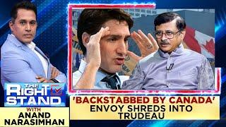 The Right Stand With Anand Narasimhan | India Canada Relations | Justin Trudeau | Khalistanis