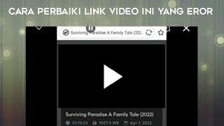 Cara Memperbaiki Link video yang eror