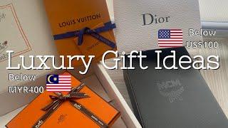 UNBOXING - Luxury Gift Ideas Under MYR400 / $100! Dior, MCM, LV & Hermès ( EDITION - Slight ASMR)