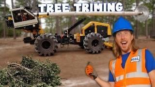 Handyman Hal Trims Trees | Big Tree Timmer Vehicle | Awesome Vehicles