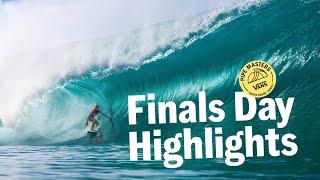 Vans Pipe Masters 2024: Finals Day Headlines