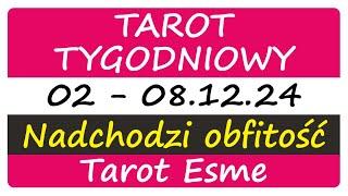 Tarot Tygodniowy02 - 08.12.2024🪄 Nadchodzi obfitość - tarot, czytanie tarota, horoskop @TarotEsme