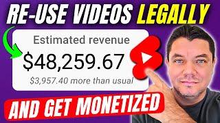 How To Get MONETIZED On YouTube Shorts REUSING Other People's Videos (YouTube Monetization Tutorial)