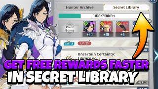 HOW TO GET REWARDS & SKINS FASTER IN "SECRET LIBRARY"! [Solo Leveling Arise]